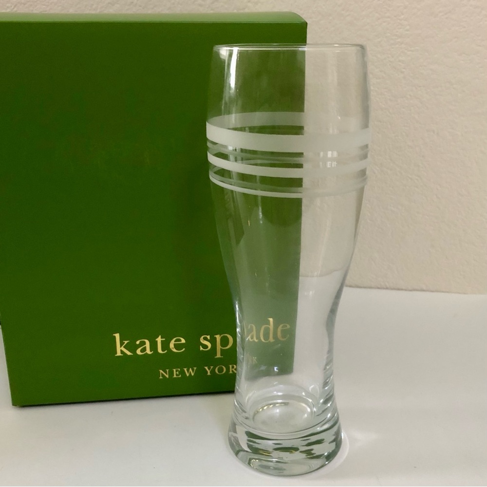 Kate Spade Beer Glass Set | NWT